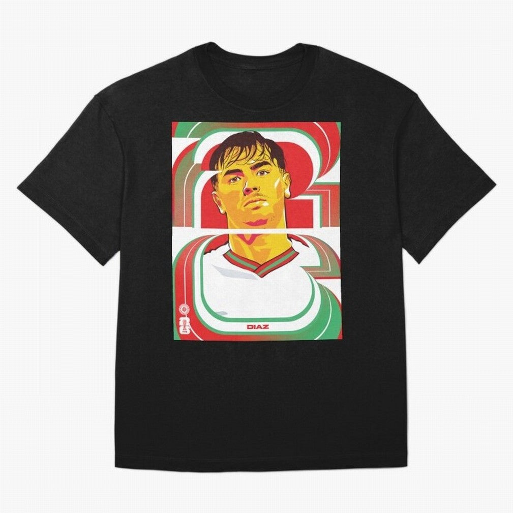World Cup 2026 Soccer Celebration: United Football Fan Art Oversized T-Shirt Carry the Dream of the FIFA World Cup 2026 Group Stage Journey through Messi, Neymar and Mbappe Highlights, France and Portugal Pride, Championship Spirit, Famous Goals,
