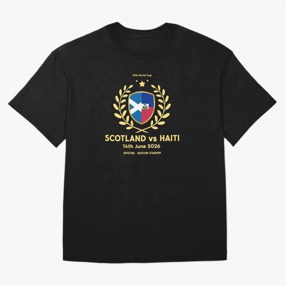 FIFA World Cup - Scotland v Haiti Oversized T-Shirt Support the Legends of Match Day Hype around FIFA World Cup 2026, Mbappe, England, Tournament Hype, Historic Matchups, Family Viewing Parties and Global Sports Pride; Built for Supporters Chasing