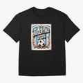 Argentina World Cup 2026 Filete Porte?o Vintage Football Poster - Buenos Aires Folk Art Fan Design Oversized T-Shirt Bring Stadium Energy to Global Football Passion for FIFA World Cup 2026, with Haaland and Mbappe, Spain and Netherlands, Champion