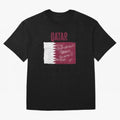 Qatar Oversized T-Shirt Bring Stadium Energy to FIFA World Cup 2026 Group Stage Connected to Messi, CR7 and Mbappe, Argentina, France and Brazil Energy, Champion Mindset, Group Stage Buzz, Knockout Tension and Passionate Fan Culture; Great for