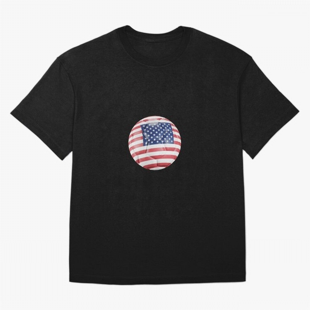 USA Soccer Oversized T-Shirt Relive the Noise and Pride of Global Football Passion for FIFA World Cup 2026, Driven by Mbappe and Neymar, Spain and Netherlands, Champion Mindset, Group Stage Buzz, Knockout Tension and Passionate Fan Culture; Perfect