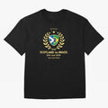 FIFA World Cup - Scotland v Brazil Oversized T-Shirt Remember Global Football Passion for FIFA World Cup 2026 Group Stage, Filled with Messi, England and Germany, Stadium Memories, Football Loyalty, International Chants and Championship Tradition;