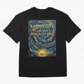 Kansas City Home of the World Cup 2026 Soccer Fan ¡ª Moody Jewel Art Print Oversized T-Shirt Showcase the FIFA World Cup 2026 Group Stage Journey through Neymar, Haaland and Cristiano Ronaldo Highlights, Brazil Pride, Champion Mindset, Group Stage
