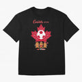 Canada 2026 Oversized T-Shirt Make the Season About FIFA World Cup 2026 Built around CR7 and Messi, Brazil, Portugal and Argentina Energy, Retro Football Energy, Iconic Rivalries, Trophy Chase Drama and Stadium Atmosphere; Created for Match Day
