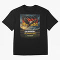 Germany Die Mannschaft - World Cup 2026 Soccer Fan Tee Oversized T-Shirt Refresh Global Football Passion for FIFA World Cup 2026, Highlighting CR7 and Messi, Netherlands, Champion Mindset, Group Stage Buzz, Knockout Tension and Passionate Fan