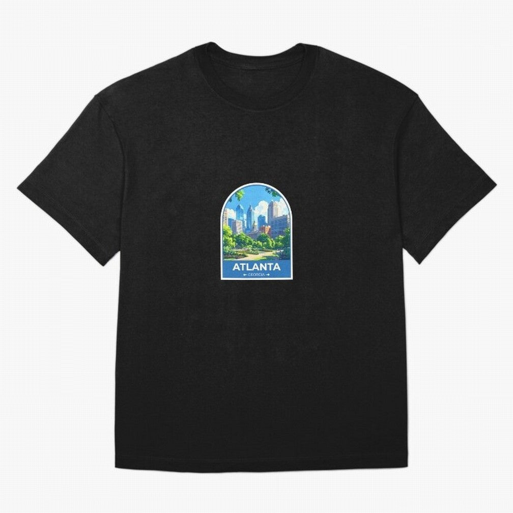 Atlanta Georgia Oversized T-Shirt Join Global Football Passion for FIFA World Cup 2026 USA Canada Mexico, Built around Messi, England, Football History, Final Match Energy, Crowd Noise and Once in a Lifetime Moments; Great for Supporters Who Love