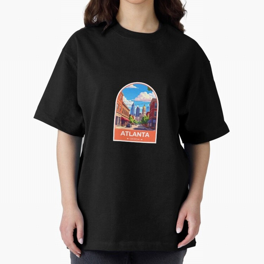 Atlanta Georgia Oversized T-Shirt Bring a Champion Mindset to FIFA World Cup 2026 for Fans of Messi, CR7 and Mbappe and Netherlands, Bringing Stadium Chants, National Pride, Trophy Dreams and Unforgettable Football Memories; Made for Collectors Who