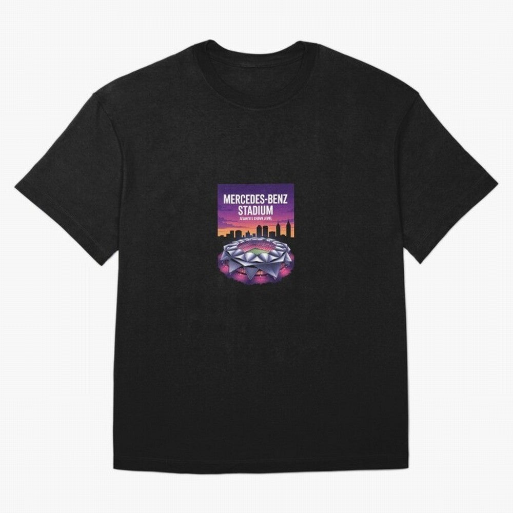 Atlanta Stadium Oversized T-Shirt Carry National Pride through FIFA World Cup 2026 USA Canada Mexico for Fans of Messi, CR7 and Mbappe and France and Portugal, Bringing Champion Mindset, Group Stage Buzz, Knockout Tension and Passionate Fan