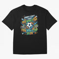 Funny FIFA World Cup 2026 Soccer Addict Quote Design For Football Obsessed Fans Oversized T-Shirt Cheer through Every Moment of the FIFA World Cup 2026 USA Canada Mexico Journey through Cristiano Ronaldo Highlights, Brazil, Portugal and Argentina
