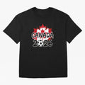 Canada World Cup 2026 Soccer Fan Game Day T-Shirt_86605883 Oversized T-Shirt Feel the Heartbeat of FIFA World Cup 2026 USA Canada Mexico Spirit, with Brazil, Mbappe, Match Day Excitement, Supporter Culture, Golden Goals and Global Football Passion;