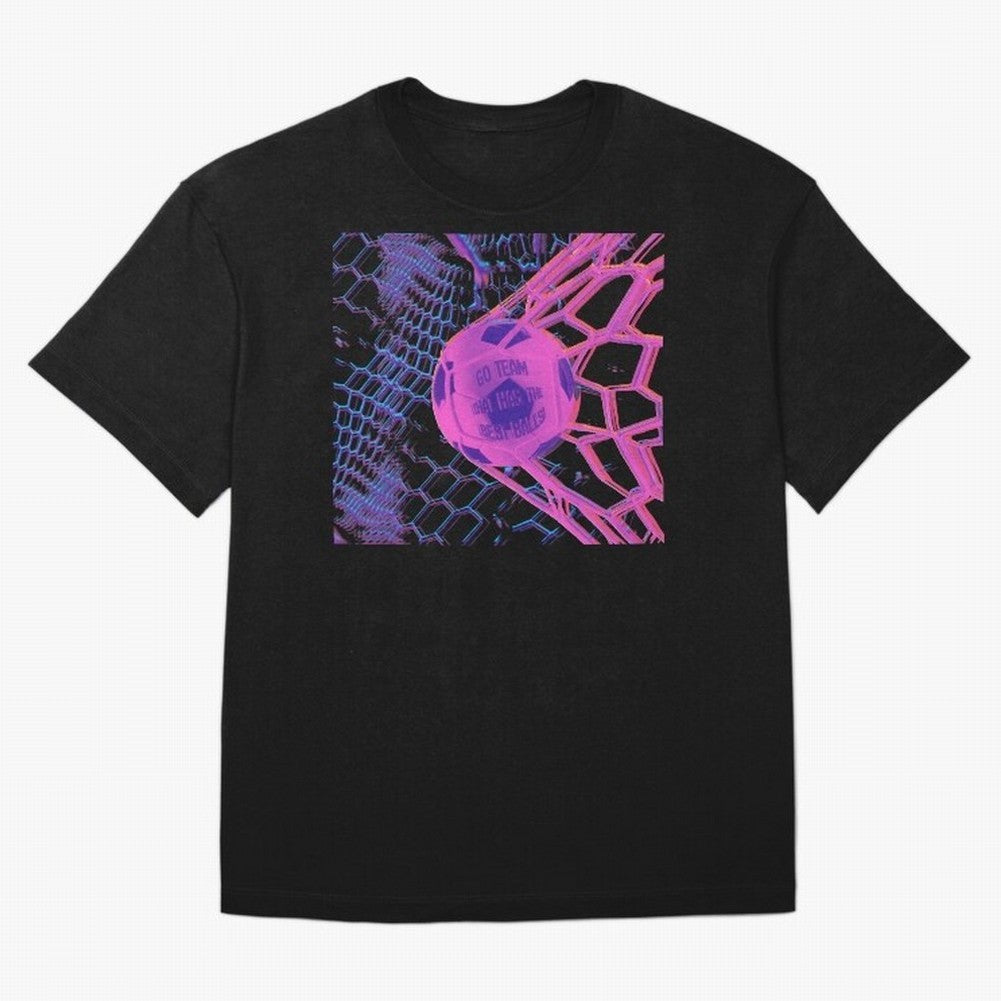 GO TEAM! Oversized T-Shirt Show Match Day Excitement for FIFA World Cup 2026 USA Canada Mexico Featuring Messi, CR7 and Mbappe, Portugal Energy, Soccer Culture, Superstar Moments, National Team Dreams and Competitive Fire; Great for Watch Parties,