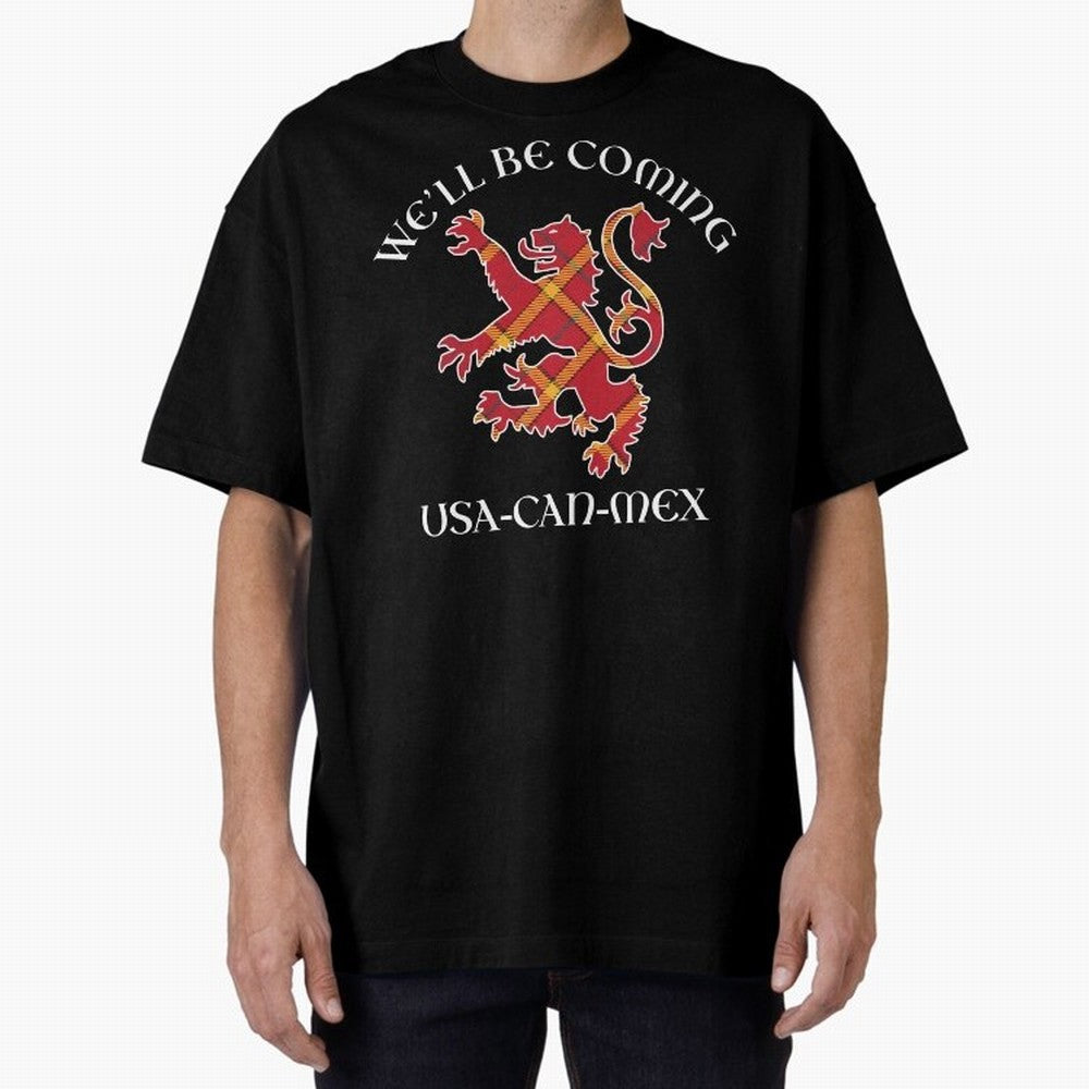 Scotland on Tour WC 2026 Oversized T-Shirt Showcase FIFA World Cup 2026 Group Stage Spirit, Featuring Netherlands, Cristiano Ronaldo, Stadium Memories, Football Loyalty, International Chants and Championship Tradition; Perfect for People Who Love