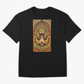Morocco Soccer Lion - Atlas Lions Vintage African Football Fan T-Shirt Oversized T-Shirt Show Your Stadium Side during Match Day Hype around FIFA World Cup 2026 USA Canada Mexico, Messi and Cristiano Ronaldo, Argentina and Brazil, Football History,