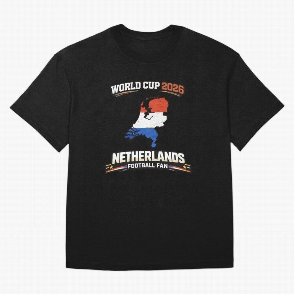 Netherlands Football Fan World Cup 2026 - Dutch Map Vintage Art Oversized T-Shirt Celebrate the Stars of the FIFA World Cup 2026 Group Stage Journey through Neymar Highlights, France Pride, Football Festival Excitement, Trophy Ambitions, Country