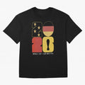 Germany Football World Cup 2026 - Die Mannschaft Retro Typography Oversized T-Shirt Celebrate Classic Football Spirit in FIFA World Cup 2026 for Fans of Neymar and Spain, Bringing Tournament Hype, Historic Matchups, Family Viewing Parties and