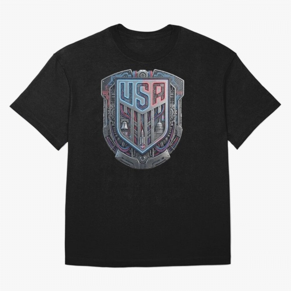 United States Great Seal - American Pride Oversized T-Shirt Show Your Tournament Heart for Match Day Hype around FIFA World Cup 2026, Mbappe and Neymar, France, Soccer Culture, Superstar Moments, National Team Dreams and Competitive Fire; Ideal for