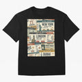 World Travel Ticket Aesthetic Collage Global City Vibes Oversized T-Shirt Capture FIFA World Cup 2026 Group Stage Spirit, Built around England, Mbappe, Classic Soccer Heritage, Championship Pressure, Fan Loyalty and International Pride; Made for
