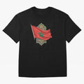 Morocco Flag Heritage World Cup 2026 Oversized T-Shirt Celebrate the FIFA World Cup 2026 Group Stage Journey through CR7 and Messi Highlights, France and Portugal Pride, Goal Celebration Energy, Supporter Heritage, Football Icons and Worldwide