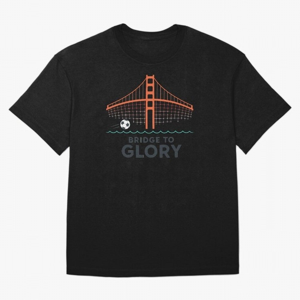 Bridge to Glory Oversized T-Shirt Experience the Global Stage of Global Football Passion for FIFA World Cup 2026, Made for Mbappe and Neymar, Netherlands, Global Supporter Spirit, Legendary Goals, National Colors and Tournament Celebration; Ideal