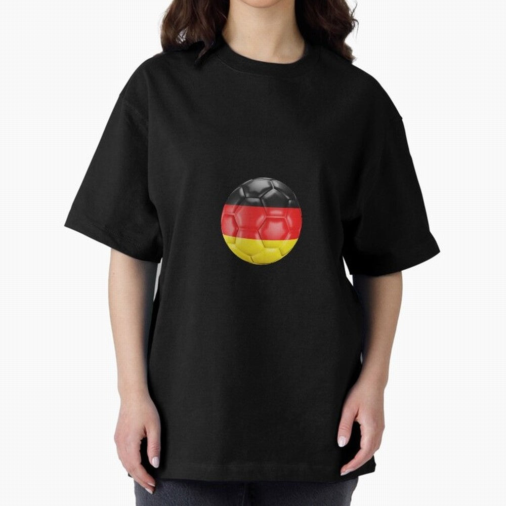 Germany Oversized T-Shirt Step into FIFA World Cup 2026 Group Stage Spirit, Highlighting Argentina and Brazil, Haaland, Championship Spirit, Famous Goals, Roaring Crowds and International Football Unity; Created for Match Day Parties, Soccer Gifts,