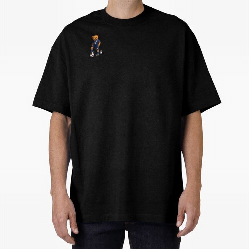 France Soccer Bear World Cup Teddy Bear Oversized T-Shirt Celebrate Football Dreams Across Match Day Hype around FIFA World Cup 2026 USA Canada Mexico, Mbappe and Neymar, France, Fan Favorite Moments, National Team Passion, Big Match Drama and