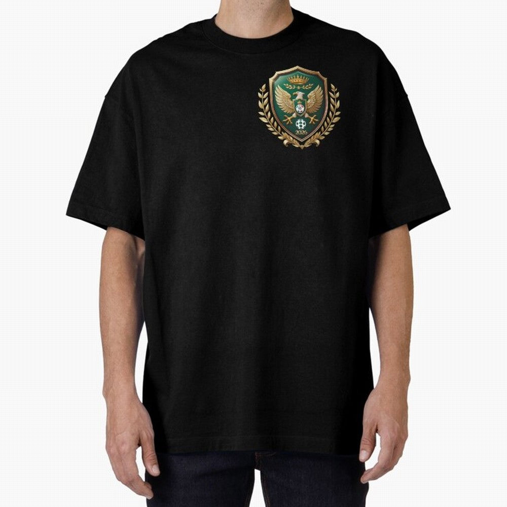 Mexico World Cup 2026 Oversized T-Shirt Celebrate Every Goal in FIFA World Cup 2026 for Fans of Neymar, Haaland and Cristiano Ronaldo and France, Bringing Stadium Memories, Football Loyalty, International Chants and Championship Tradition; Ideal