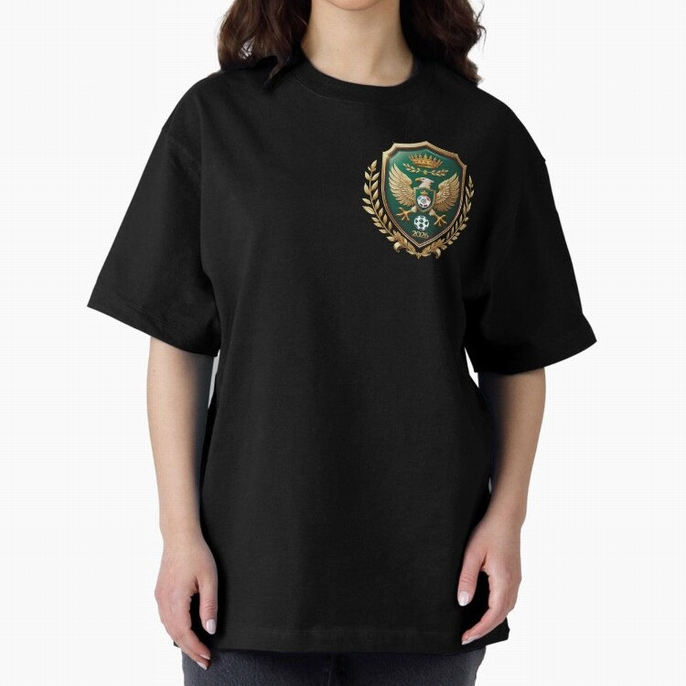 Mexico World Cup 2026 Oversized T-Shirt Celebrate Every Goal in FIFA World Cup 2026 for Fans of Neymar, Haaland and Cristiano Ronaldo and France, Bringing Stadium Memories, Football Loyalty, International Chants and Championship Tradition; Ideal