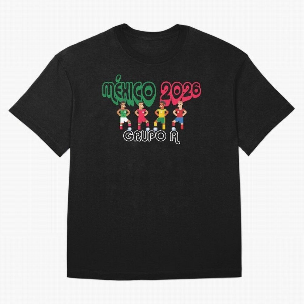 Mexico 2026 Group A Oversized T-Shirt Honor the Football Icons of Match Day Hype around FIFA World Cup 2026 Group Stage, Mbappe and Neymar, Brazil, Portugal and Argentina, Goal Celebration Energy, Supporter Heritage, Football Icons and Worldwide