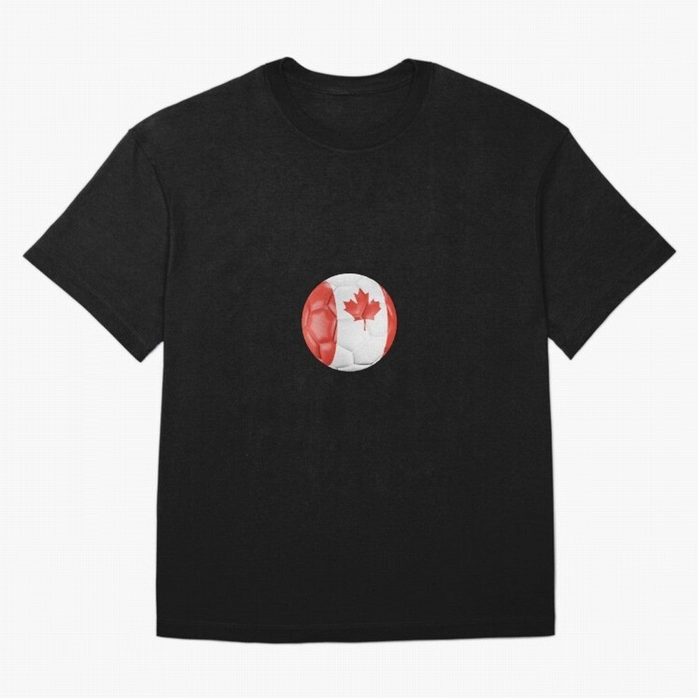 Canada Oversized T-Shirt Stand with Match Day Hype around FIFA World Cup 2026 Group Stage, Neymar, Haaland and Cristiano Ronaldo, France and Portugal, Champion Mindset, Group Stage Buzz, Knockout Tension and Passionate Fan Culture; Perfect for
