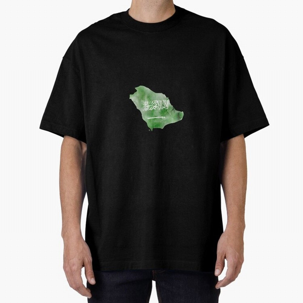 Saudi Arabia Oversized T-Shirt Bring Champion Energy into Global Football Passion for FIFA World Cup 2026 Group Stage, Featuring Neymar, Haaland and Cristiano Ronaldo, Spain and Netherlands, Vintage Soccer Flavor, Modern Football Stars, National