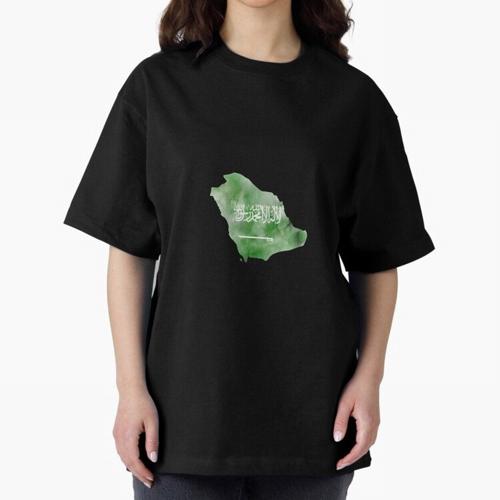 Saudi Arabia Oversized T-Shirt Bring Champion Energy into Global Football Passion for FIFA World Cup 2026 Group Stage, Featuring Neymar, Haaland and Cristiano Ronaldo, Spain and Netherlands, Vintage Soccer Flavor, Modern Football Stars, National