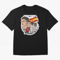 Gavi Spain National Team Football Cartoon Illustration Oversized T-Shirt Fuel the Hype around Match Day Hype around FIFA World Cup 2026, Neymar, Argentina, Match Day Excitement, Supporter Culture, Golden Goals and Global Football Passion; Perfect