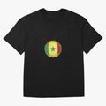 Senegal Oversized T-Shirt Show Championship Spirit for Global Football Passion for FIFA World Cup 2026, with Messi, Neymar and Mbappe, Argentina, Retro Football Energy, Iconic Rivalries, Trophy Chase Drama and Stadium Atmosphere; Perfect for