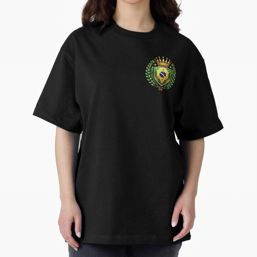 Brazil World Cup 2026 Oversized T-Shirt Turn Every Weekend Toward Match Day Hype around FIFA World Cup 2026 USA Canada Mexico, Mbappe, Argentina, Football History, Final Match Energy, Crowd Noise and Once in a Lifetime Moments; Built for Supporters