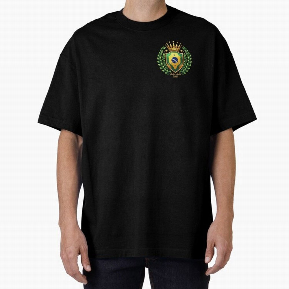 Brazil World Cup 2026 Oversized T-Shirt Turn Every Weekend Toward Match Day Hype around FIFA World Cup 2026 USA Canada Mexico, Mbappe, Argentina, Football History, Final Match Energy, Crowd Noise and Once in a Lifetime Moments; Built for Supporters