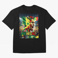 SENEGAL FOOTBALL TEAM Oversized T-Shirt Show Love for Legendary Goals in Global Football Passion for FIFA World Cup 2026 USA Canada Mexico, Featuring Messi, Neymar and Mbappe, England, France and Netherlands, Vintage Soccer Flavor, Modern Football