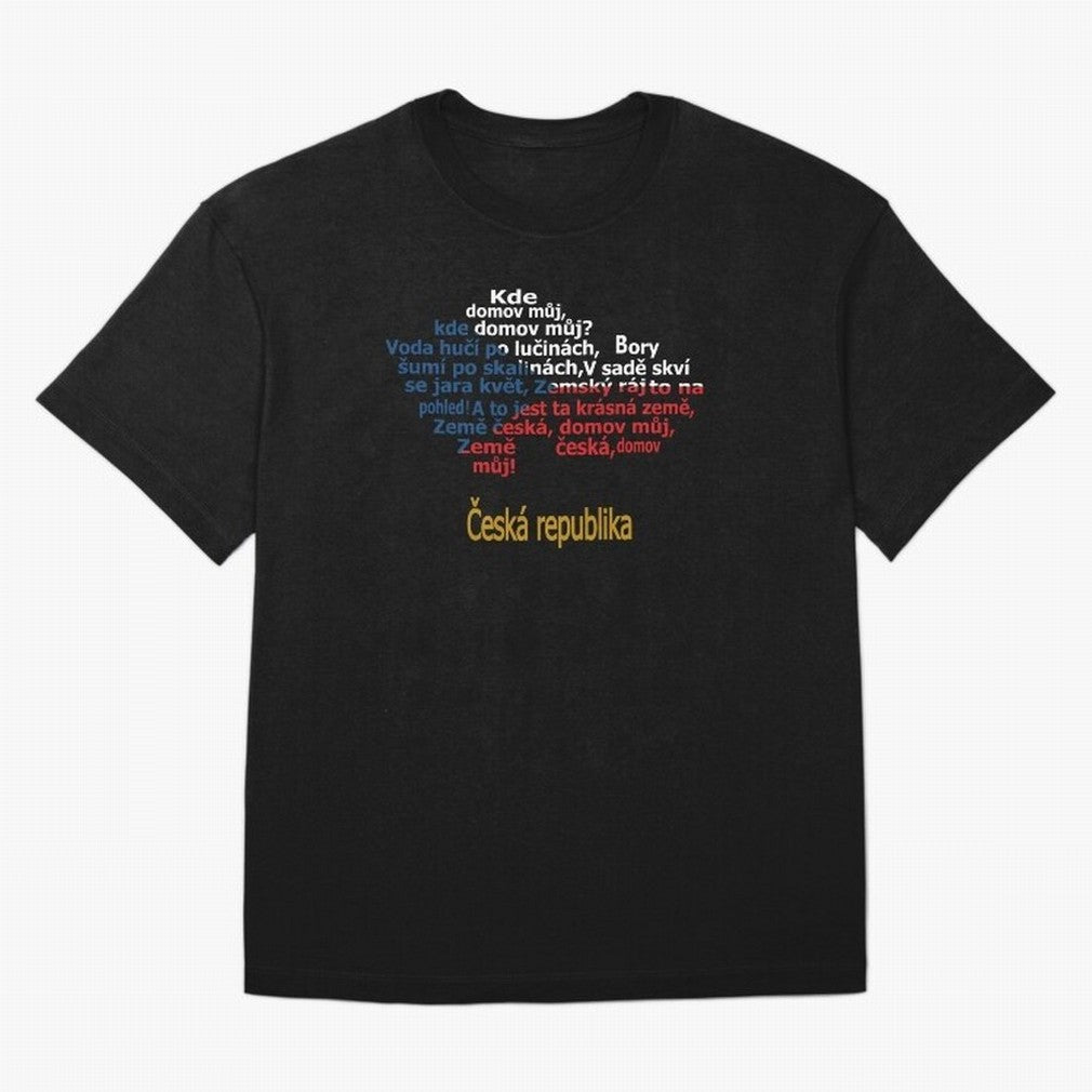 ?esk¨¢ republika (Anthem, map, and flag) Oversized T-Shirt Refresh Global Football Passion for FIFA World Cup 2026, Built around Messi, Neymar and Mbappe, Brazil, Portugal and Argentina, Worldwide Fan Energy, Dramatic Goals, Stadium Lights and
