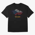 ?esk¨¢ republika (Anthem, map, and flag) Oversized T-Shirt Refresh Global Football Passion for FIFA World Cup 2026, Built around Messi, Neymar and Mbappe, Brazil, Portugal and Argentina, Worldwide Fan Energy, Dramatic Goals, Stadium Lights and
