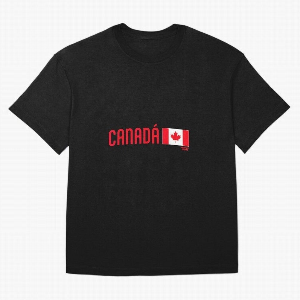 2026 Canada Soccer Fan World Cup Oversized T-Shirt Carry FIFA World Cup 2026 Group Stage for Fans of Messi, Neymar and Mbappe and Brazil, Portugal and Argentina, Bringing Fan Favorite Moments, National Team Passion, Big Match Drama and Soccer