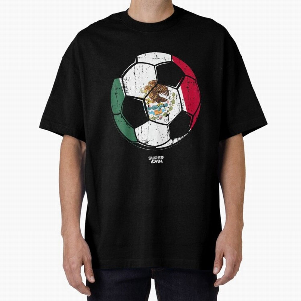 2026 Mexico Soccer Fan World Cup Oversized T-Shirt Showcase FIFA World Cup 2026 Inspired by Messi and Cristiano Ronaldo, Netherlands Energy, Supporter Pride, Iconic Celebrations, Legendary Names and Global Match Day Energy; Created for Match Day