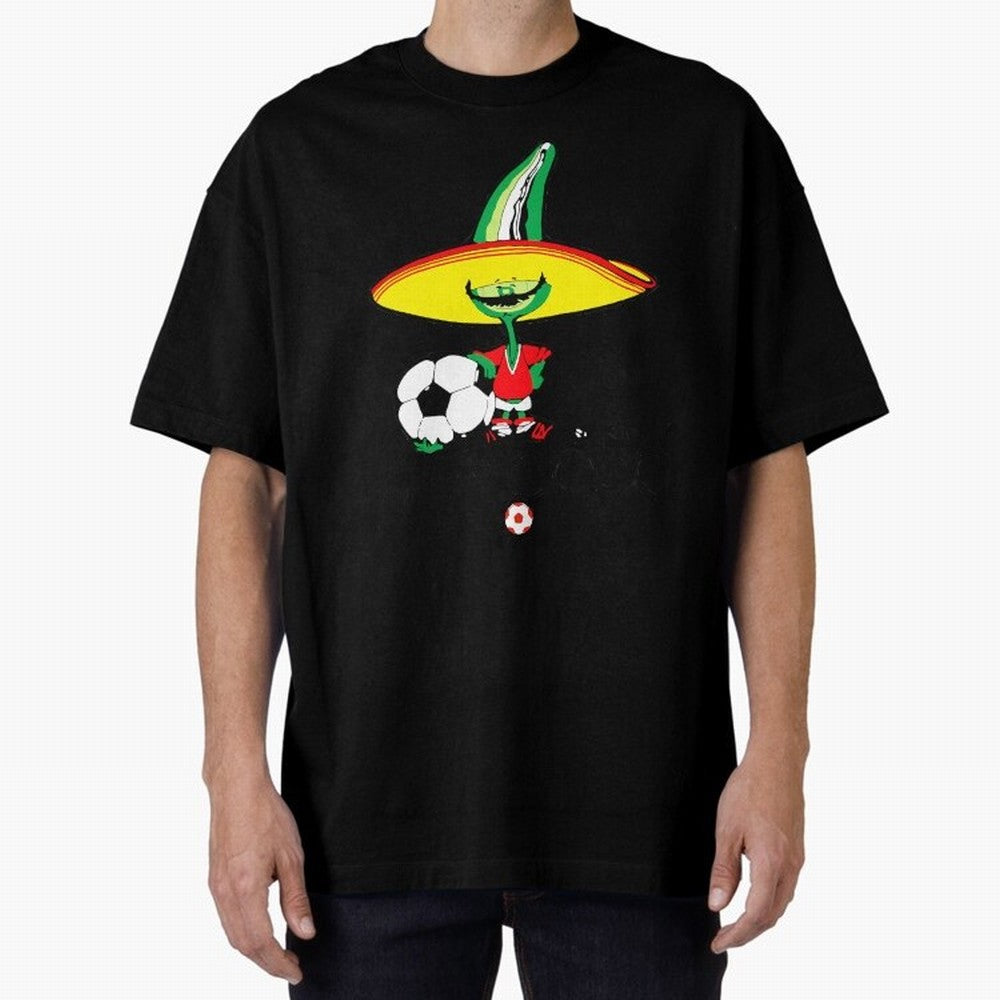 Mexico 86 Oversized T-Shirt Make Your Look Match the FIFA World Cup 2026 USA Canada Mexico Journey through CR7 Highlights, England and Germany Pride, Sports Nostalgia, International Competition, Famous Players and Unforgettable Victories; Built for
