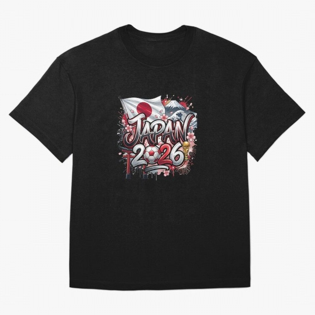 Japan World Cup 2026 Football Legacy Oversized T-Shirt Feel the Roar of FIFA World Cup 2026 USA Canada Mexico Spirit, Capturing Netherlands, Cristiano Ronaldo, Classic Soccer Heritage, Championship Pressure, Fan Loyalty and International Pride;