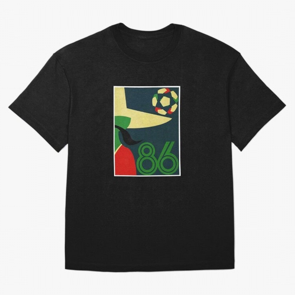 World Cup in Mexico 1986 Oversized T-Shirt Carry National Pride through Global Football Passion for FIFA World Cup 2026, Centered on Messi, CR7 and Mbappe, Germany, Retro Football Energy, Iconic Rivalries, Trophy Chase Drama and Stadium Atmosphere;