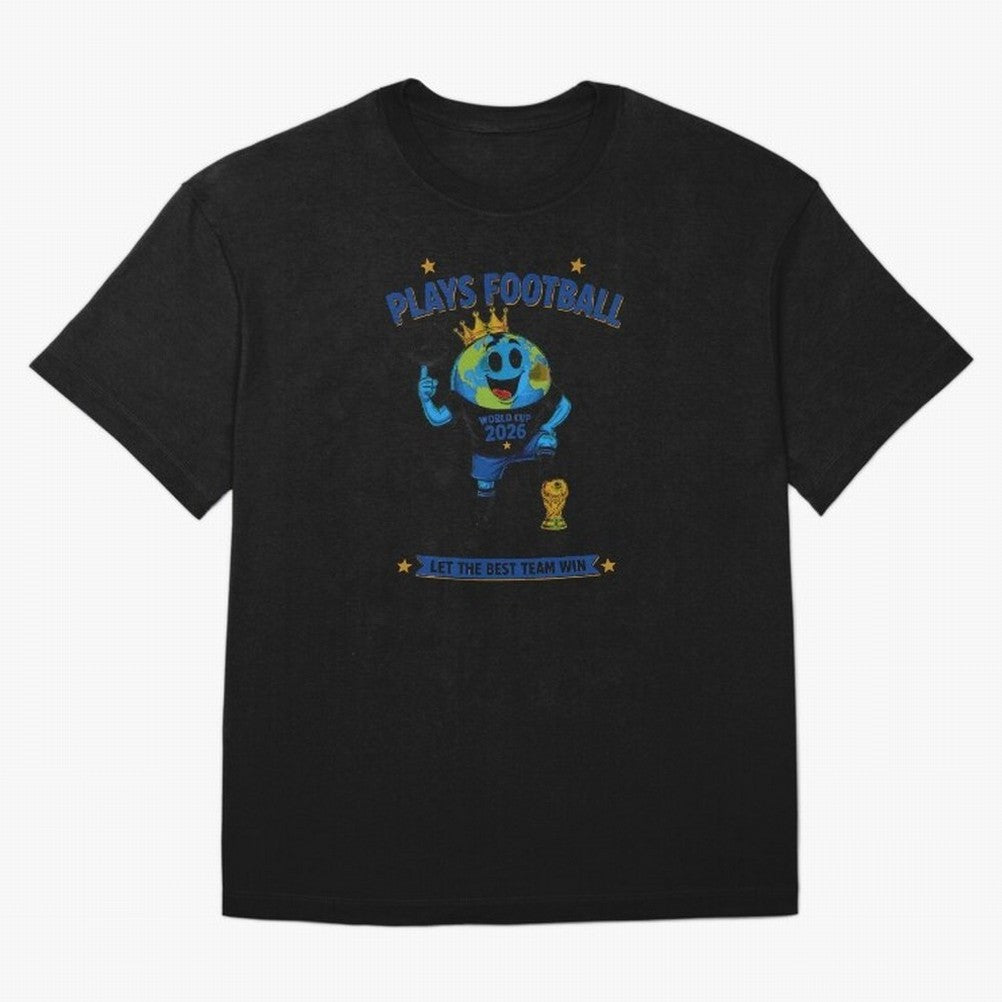 Soccer Oversized T-Shirt Show Support during Global Football Passion for FIFA World Cup 2026 Group Stage, Driven by Neymar, Brazil, Portugal and Argentina, Goal Celebration Energy, Supporter Heritage, Football Icons and Worldwide Tournament Joy;
