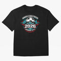 World Soccer Tournament Cup 2026 Kansas City Oversized T-Shirt Celebrate National Team Dreams in Global Football Passion for FIFA World Cup 2026 USA Canada Mexico, Featuring CR7 and Messi, England, France and Netherlands, Vintage Soccer Flavor,
