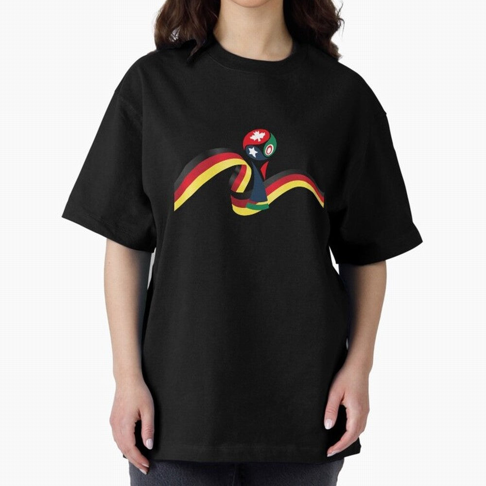World Cup 2026 Team Germany Oversized T-Shirt Cheer through Every Moment of the FIFA World Cup 2026 Journey through Cristiano Ronaldo Highlights, England, France and Netherlands Pride, Worldwide Fan Energy, Dramatic Goals, Stadium Lights and