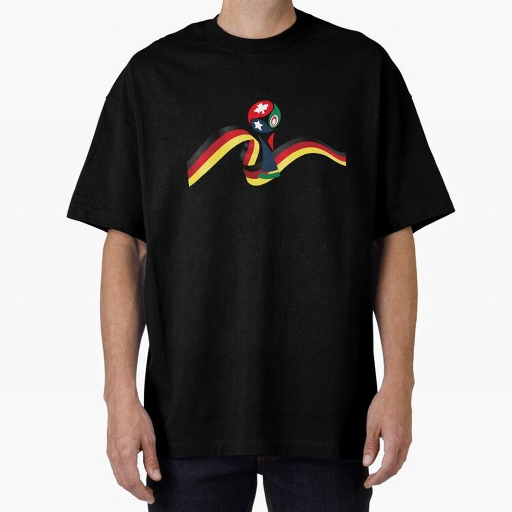 World Cup 2026 Team Germany Oversized T-Shirt Cheer through Every Moment of the FIFA World Cup 2026 Journey through Cristiano Ronaldo Highlights, England, France and Netherlands Pride, Worldwide Fan Energy, Dramatic Goals, Stadium Lights and